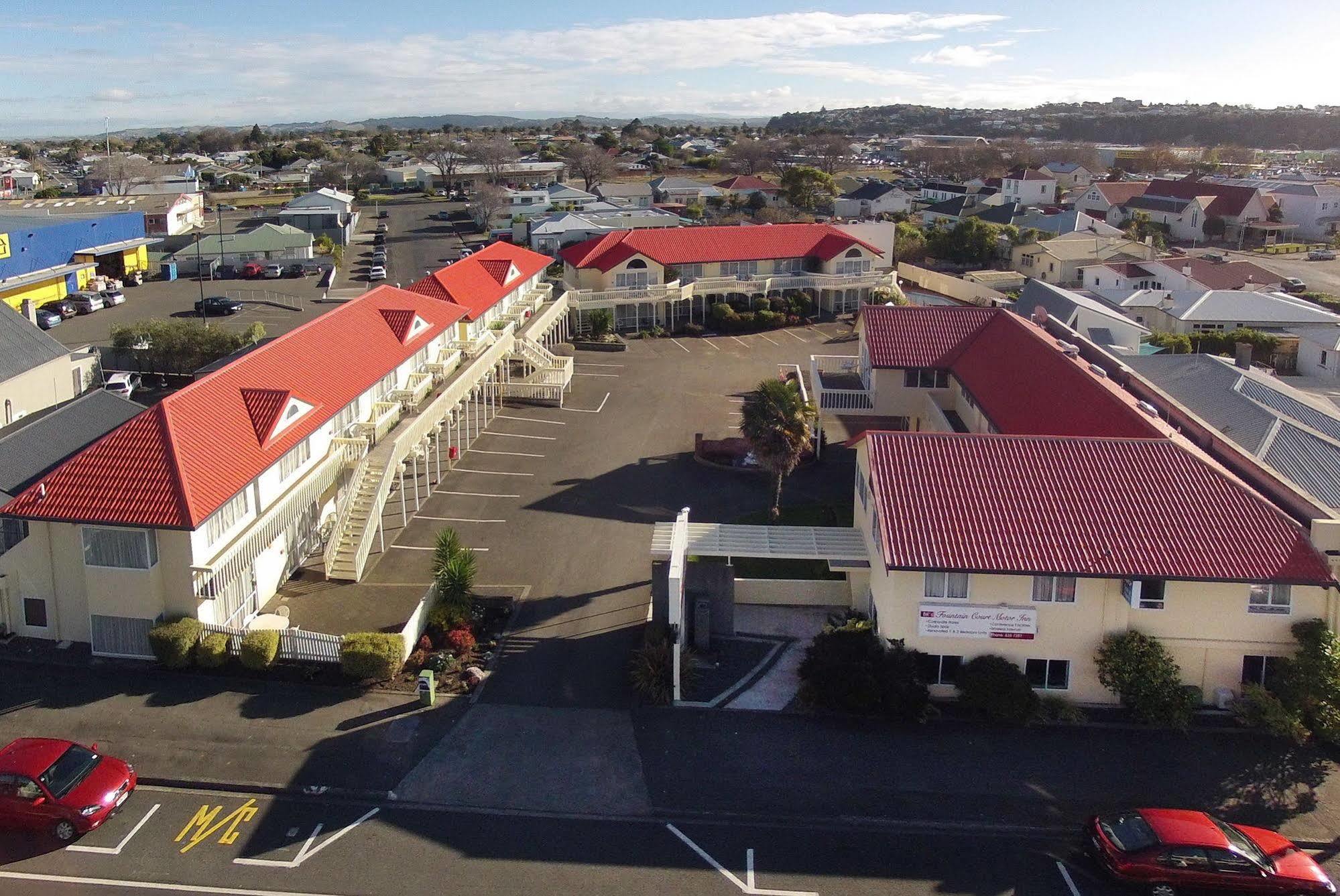 Bk'S Fountain Court Motel Napier Eksteriør billede